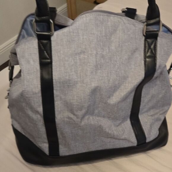 Gray and Black Men's Bag - Picture 4 of 5